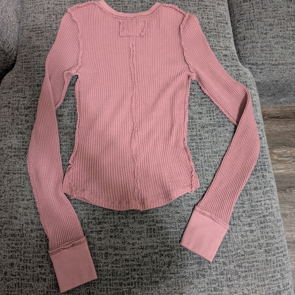 ❣️NWOT RARE Free People We The Free Forget Me Not Long Sleeve Thermal, Size XS🌙 - Picture 9 of 11